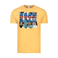 Vintage Mustard Boom Boom Baby Vintage Tee - JahusDesignShop