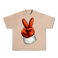 Burro Christmas peace hand Urban Heavy Tee - Jasminsmagicworld