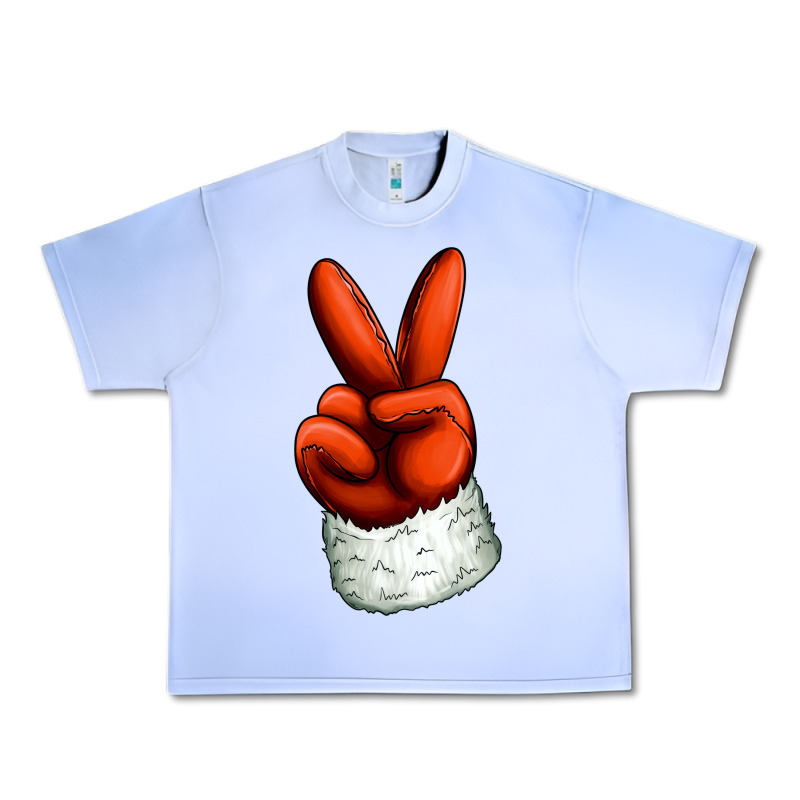 Christmas Peace Hand Urban Heavy Tee by Jasminsmagicworld | Teevron