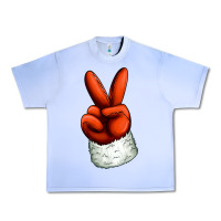 Grape Ice Christmas peace hand Urban Heavy Tee - Jasminsmagicworld