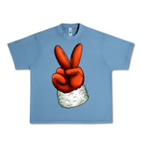 Pebble Blue Christmas peace hand Urban Heavy Tee - Jasminsmagicworld
