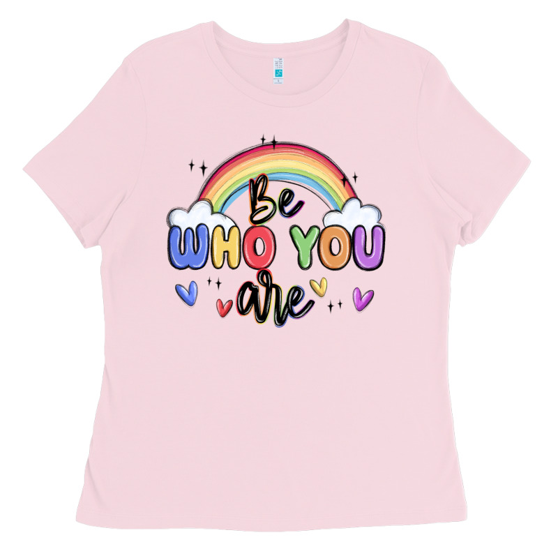 Be Who You Are Ladies Tee by MaliasSmallBusiness | Teevron