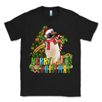 Black Merry Christmas Penguin Classic Tee - LillyAllenDesigns
