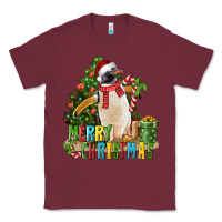 Burgundy Merry Christmas Penguin Classic Tee - LillyAllenDesigns