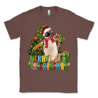 Chestnut Merry Christmas Penguin Classic Tee - LillyAllenDesigns