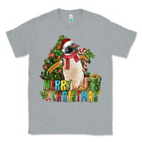Heather Grey Merry Christmas Penguin Classic Tee - LillyAllenDesigns
