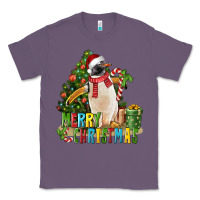 Lavender Merry Christmas Penguin Classic Tee - LillyAllenDesigns