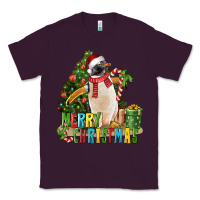 Plum Merry Christmas Penguin Classic Tee - LillyAllenDesigns