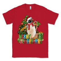 Red Merry Christmas Penguin Classic Tee - LillyAllenDesigns