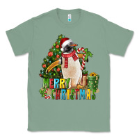 Sage Merry Christmas Penguin Classic Tee - LillyAllenDesigns