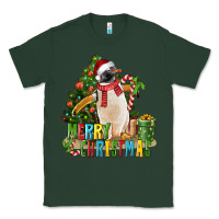 Sports Green Merry Christmas Penguin Classic Tee - LillyAllenDesigns