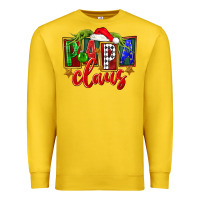 Lemon Christmas papa claus Premium Sweatshirt - FaDigitalArtStudio