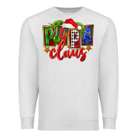 Oatmeal Heather Christmas papa claus Premium Sweatshirt - FaDigitalArtStudio