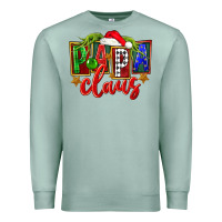 Seafoam Christmas papa claus Premium Sweatshirt - FaDigitalArtStudio