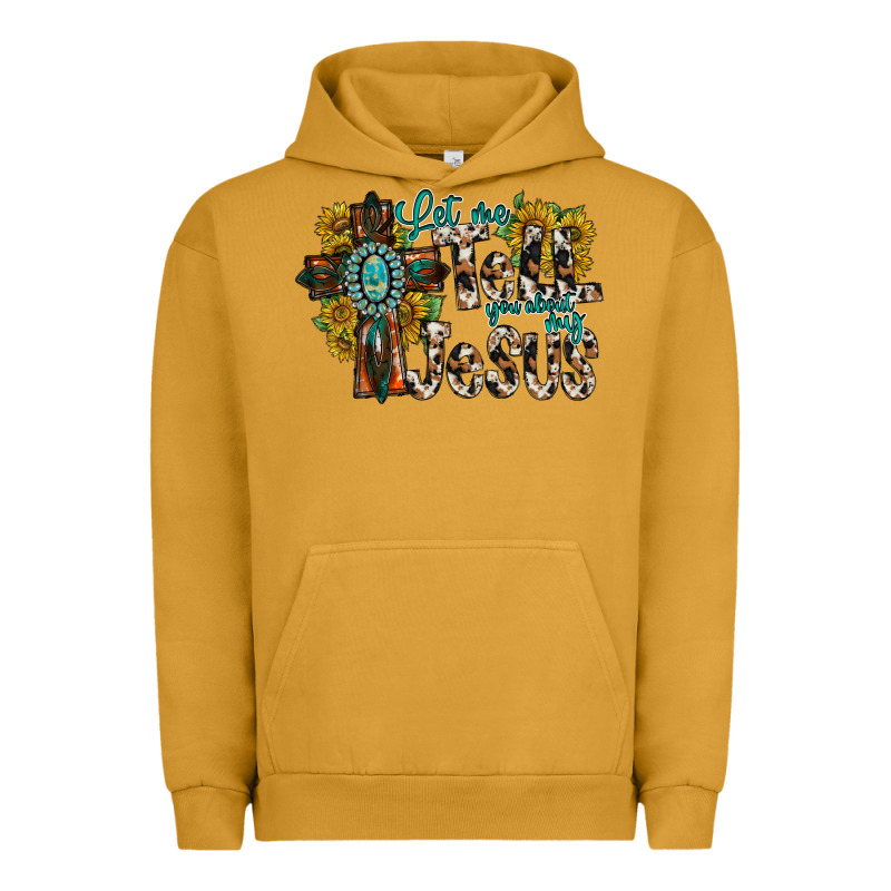 Let Me Tell You About My Jesus Urban Hoodie by RacoonDesign | Teevron