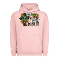 Pigment Salmon let me tell you about my jesus Urban Hoodie - RacoonDesign