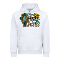 White let me tell you about my jesus Urban Hoodie - RacoonDesign