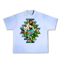 Grape Ice aztec  cowhide cactus gemstone Urban Heavy Tee - JahusDesignShop