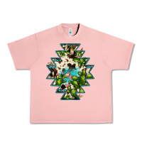Salmon aztec  cowhide cactus gemstone Urban Heavy Tee - JahusDesignShop