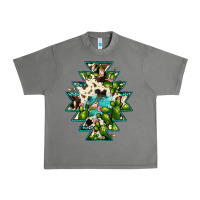 Tornado aztec  cowhide cactus gemstone Urban Heavy Tee - JahusDesignShop