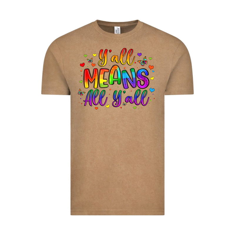 Y All Means All Y All Vintage Tee by Artiststas | Teevron