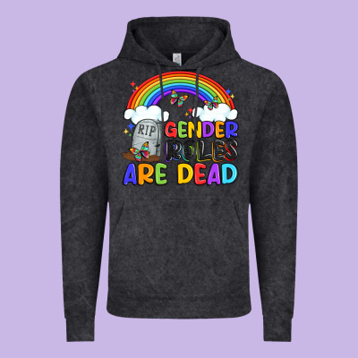 Gender Roles Are Dead Vintage Hoodie Designed By Artiststas