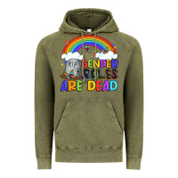 Vintage Olive gender roles are dead Vintage Hoodie - Artiststas