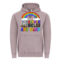 Vintage Zinc gender roles are dead Vintage Hoodie - Artiststas
