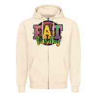 Sandshell mardi gras fat tuesday Zipper Hoodie - OliviaCreatesArt