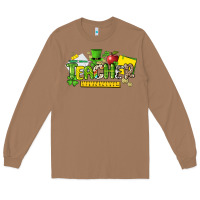 Toasted Coconut teacher st. patricks day Long Sleeve Tee - NancyCooperArtShop