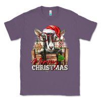 Merry Christmas Alpine Goat Classic Tee | Teevron