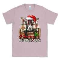 Lilac Merry Christmas Alpine Goat Classic Tee - LillyAllenDesigns