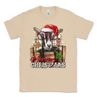 Mushroom Merry Christmas Alpine Goat Classic Tee - LillyAllenDesigns