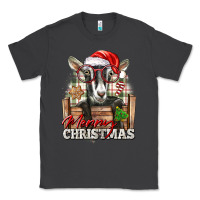 Smoke Merry Christmas Alpine Goat Classic Tee - LillyAllenDesigns