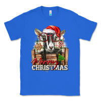 True Royal Merry Christmas Alpine Goat Classic Tee - LillyAllenDesigns