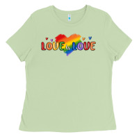 Matcha love is love lgbtq Ladies Tee - MaliasSmallBusiness