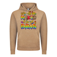 Vintage Coffee we're all naked and the rest is drag Vintage Hoodie - Artiststas