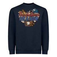 Navy Touchdown season Baseball Heavyweight Sweatshirt - HowdyJamesFarm