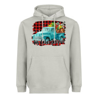 Moon Dust Tis The Season Christmas Truck Heavyweight Hoodie - FaDigitalArtStudio