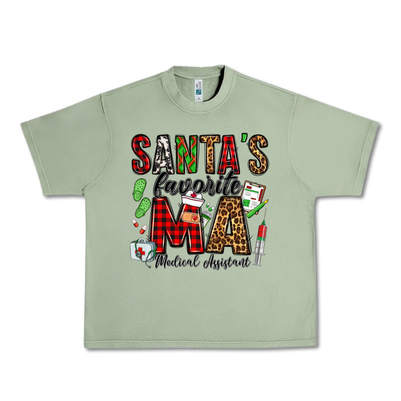 Santa's Favorite Ma Medical Assistant Urban Heavy Tee by Jasminsmagicworld | Teevron
