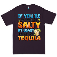 Plum if you're gonna be salty at least bring the tequil Premium Tee - MaliasSmallBusiness