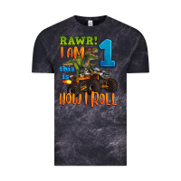 Cloud Black rawr i am one this is how i roll Vintage Tee - Artiststas