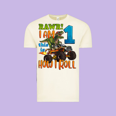 Rawr I Am One This Is How I Roll Vintage Tee Designed By Artiststas