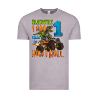 Vintage Zinc rawr i am one this is how i roll Vintage Tee - Artiststas
