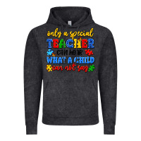 Vintage Black only a special teacher can hear what a child can n Vintage Hoodie - Artiststas