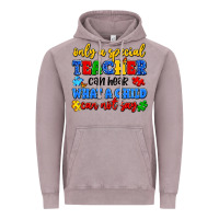 Vintage Zinc only a special teacher can hear what a child can n Vintage Hoodie - Artiststas