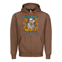 Chestnut i love you till my lungs give out Zipper Hoodie - OliviaCreatesArt