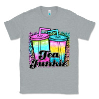 Heather Grey tea junkie Classic Tee - JahusDesignShop
