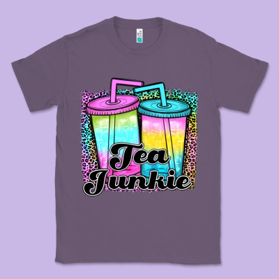 Tea Junkie Classic Tee Designed By Jahusdesignshop