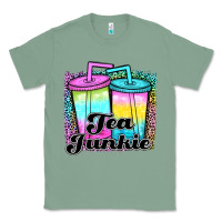 Sage tea junkie Classic Tee - JahusDesignShop